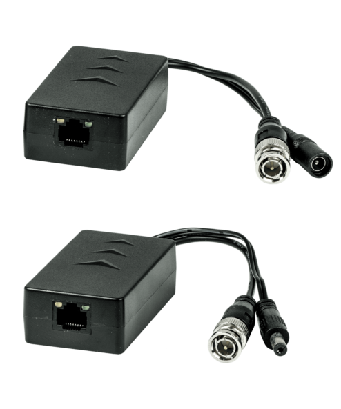 Balun för TVI-/analoga kameror